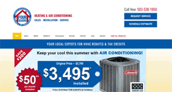 Desktop Screenshot of fourseasonsheatair.com